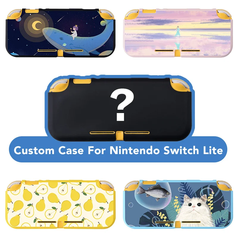 For Nintendo Switch Lite Custom Cute Case Protection Shell TPU Soft Decal Cover | Cases