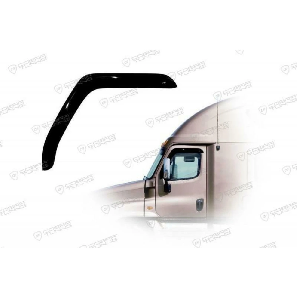 Дефлекторы окон Cobra Tuning F1007 на авто Freightliner Cascadia 2018-н.в. 2 шт./комп. ветровики от дождя
