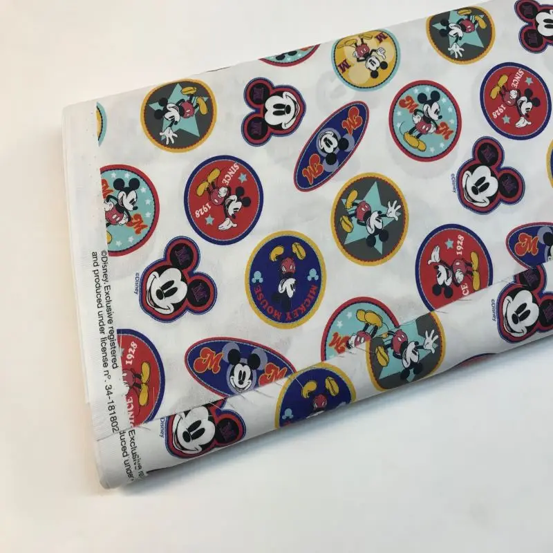 Telas de algodon telas DISNEY MICKEY MOUSE PARCHES popelina algodón 100% Infantil TEXTIL PERTEX | Дом и сад