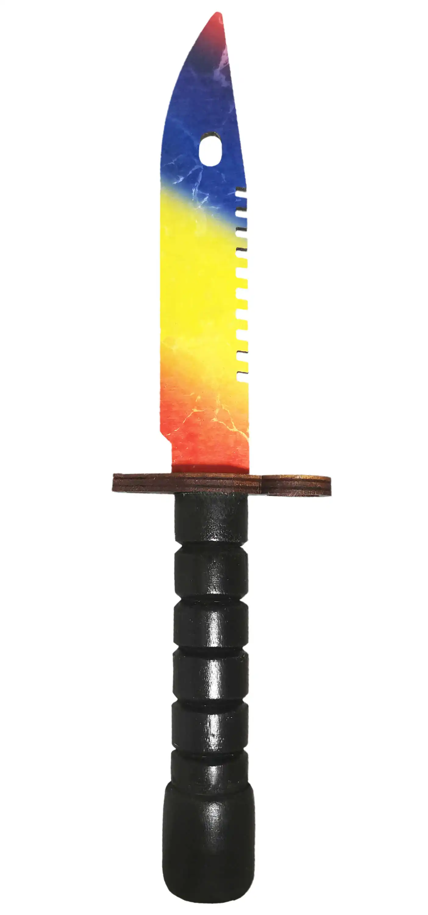 Деревянный штык нож М9 Байонет Мраморный градиент CS GO | Штык кс го (деревянная