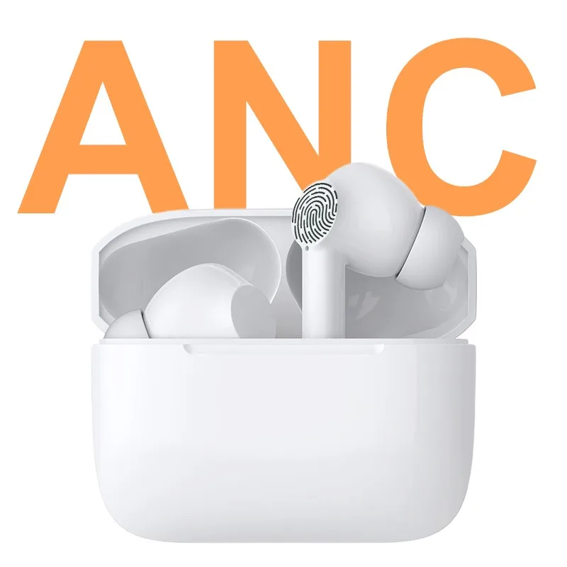 

ANC Active Noise Cancelling Bluetooth 5.1 Earphone TWS True Wireless Earbud Hi-Fi Audio Gaming Headphone Touch Control