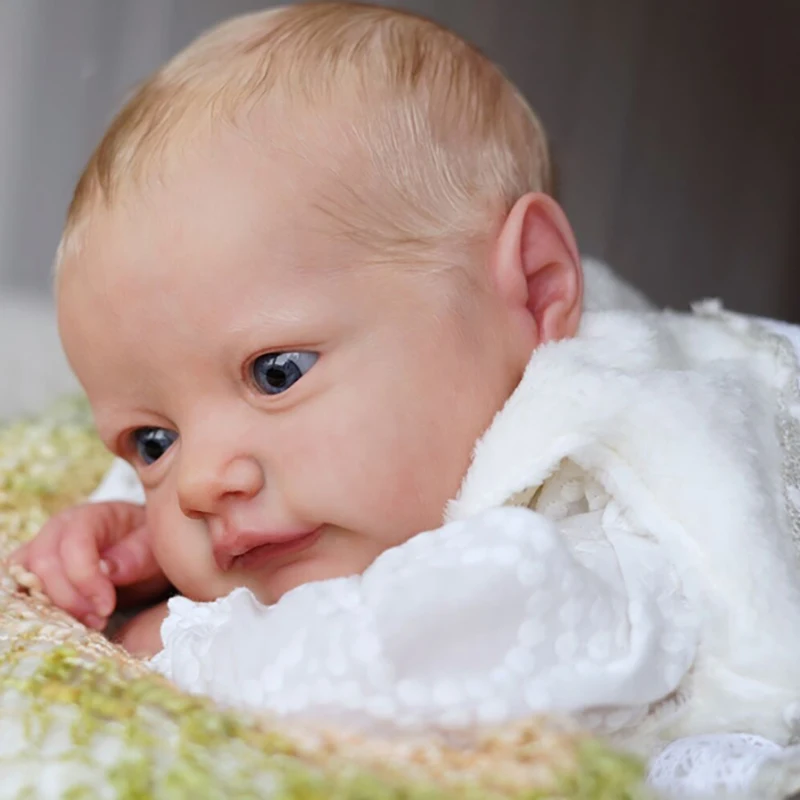 RSG 22 дюймов 56 см реалистичные новорожденных ткань тела товия Bebe Reborn Baby Doll