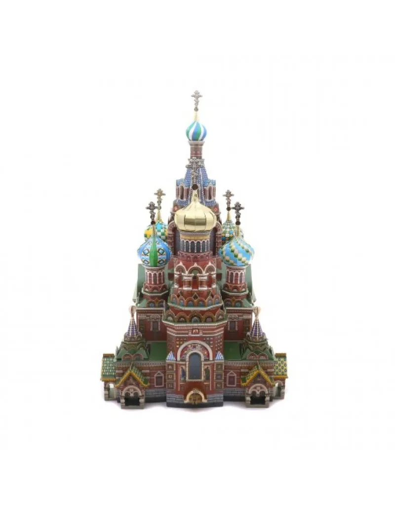 Храм Спаса на Крови Сборная модель из картона пазл 3D puzzle UMBUM|Картонные