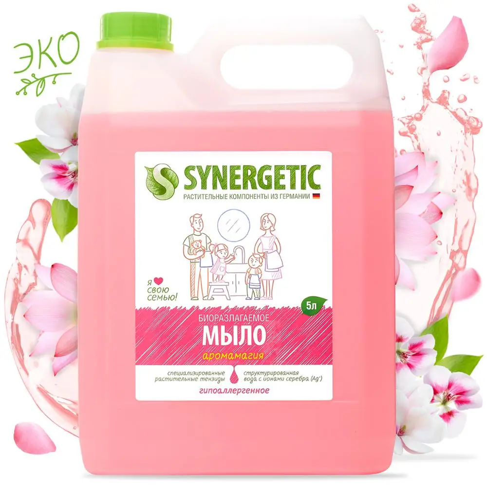 Жидкое мыло Synergetic &quotАромамагия&quot 5л|Мыло| |