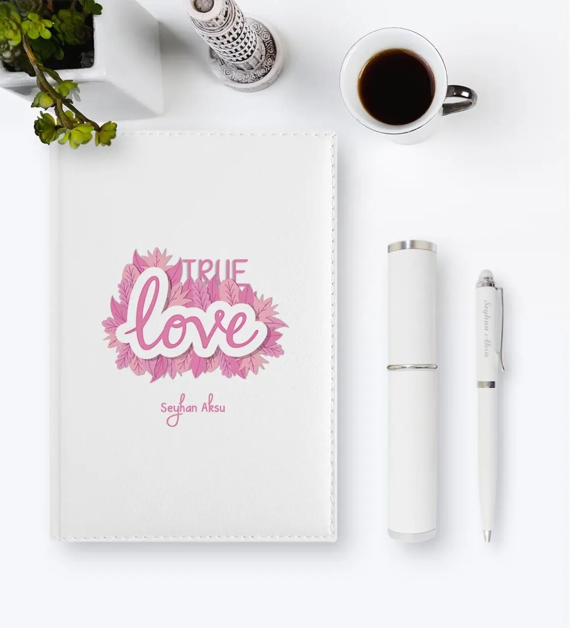 

Personalized Valentine 'S Day Themed 2020 Leather Organizer & Pen Gift Set-47