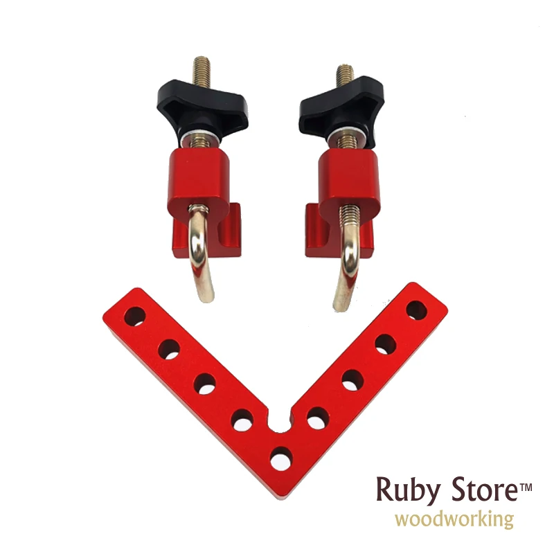 Алюминиевый зажимной квадрат + 2 зажима 100/120/140 мм |