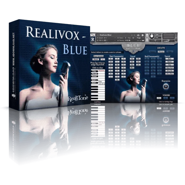 

Realitone Realivox Blue KONTAKT Library
