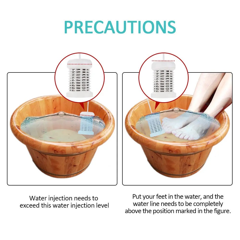 Массажер для ног детоксикация ионная очистка ванночка спа машина Аква клеток