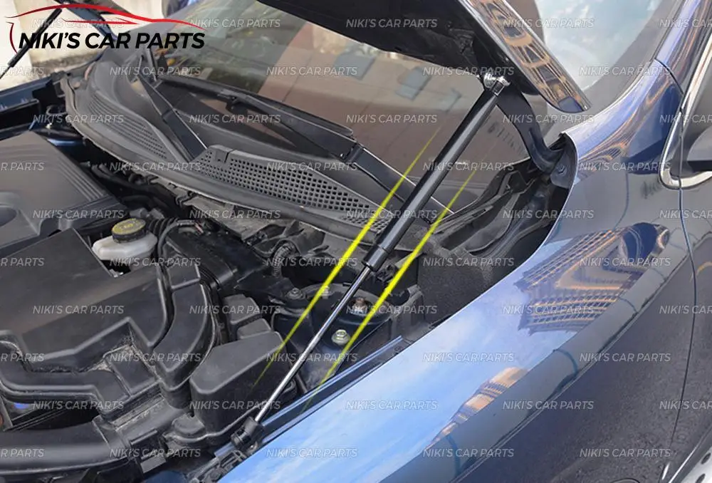 Стойки амортизатора капота для Renault- нержавеющая сталь 1 комплект/2 шт. литье украшение автомобиля Стайлинг внешний