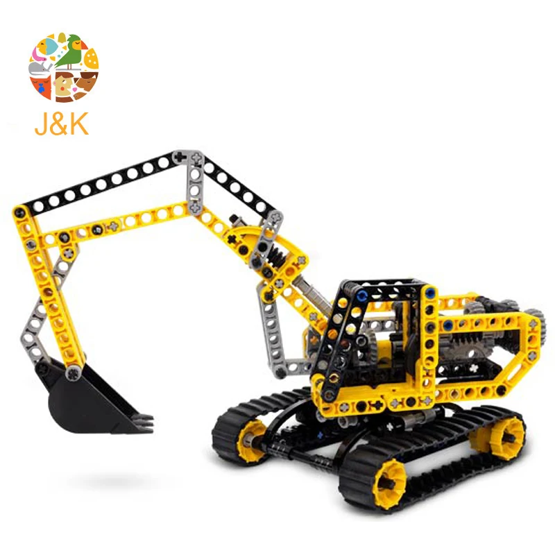 8419 286 шт. техническая Серия Модель Экскаватора Строительные блоки Кирпич