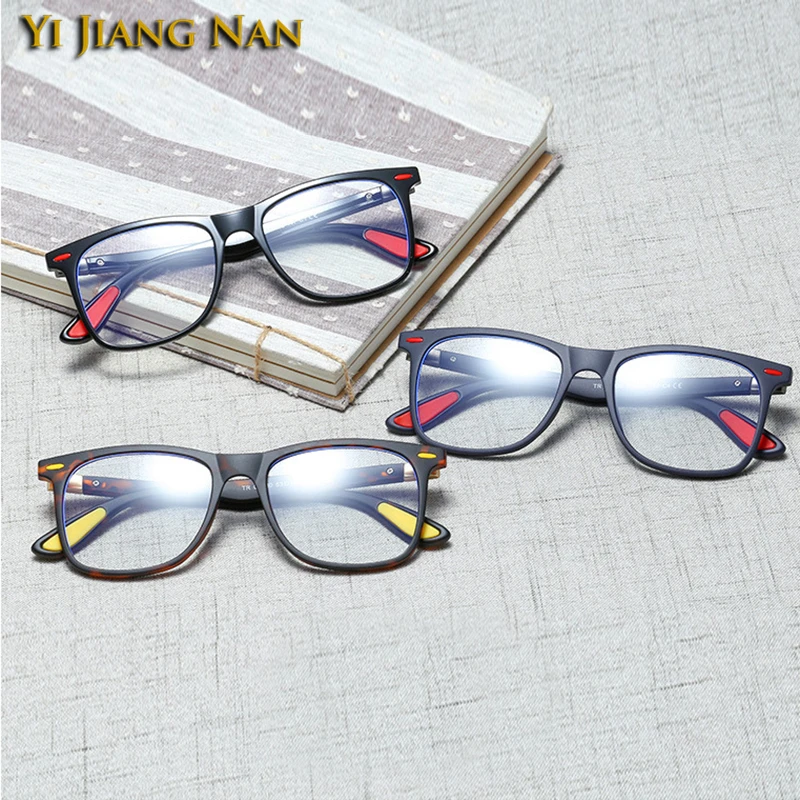 Оправа для очков Мужская квадратная Ультралегкая TR90 | Аксессуары одежды