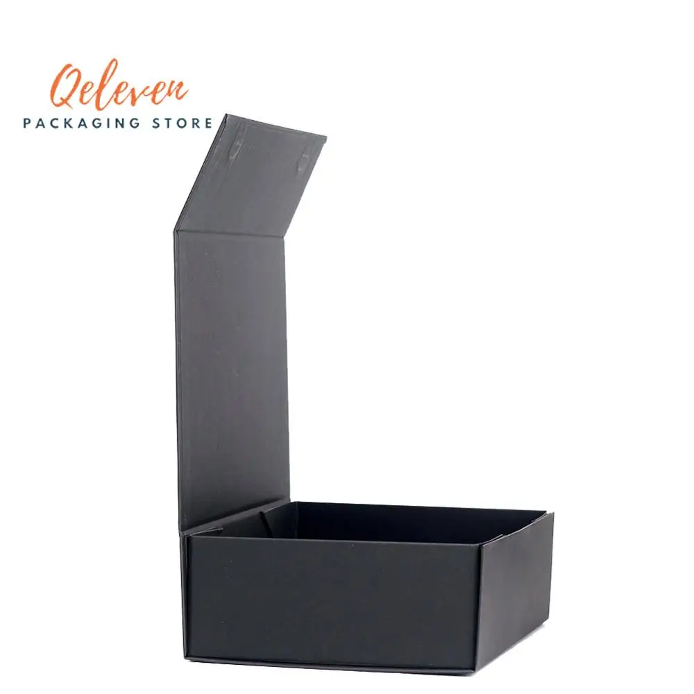 

Black Gift Box Large Capacity Foldable Gift Packaging Box Gift Packing Boxes Cardboard Paper Carton Box