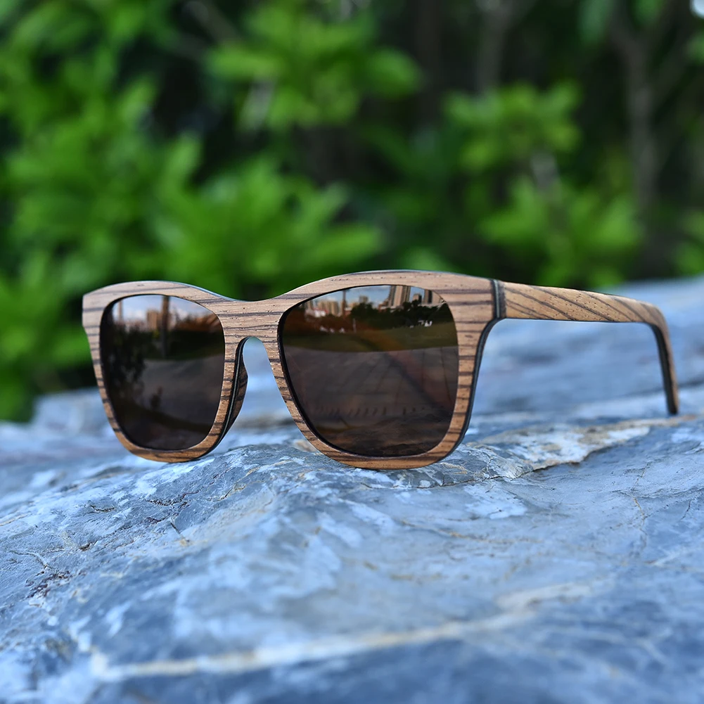 

BOBO BIRD New Arrival Unisex Square Sunglassess Men Luxury Brand Handmade Wooden Fashion Gift Box Dropshipping
