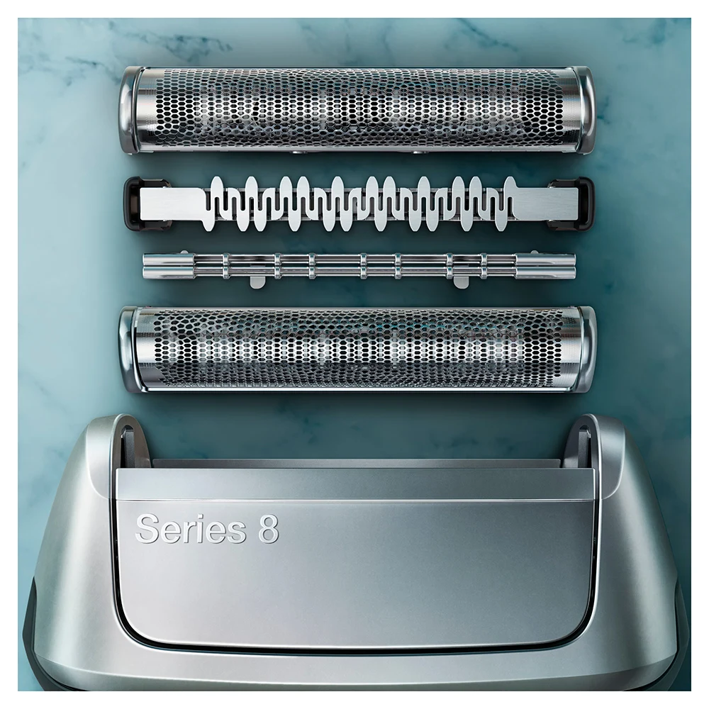 Электробритва Braun Series 8 8390cc со станцией Clean&Charge и тканевым футляром 8390