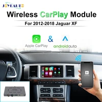 joyeauto wireless apple carplay interface for jaguar xf bosch 2012 2018 android auto module aftermarket reserve camera mirroring
