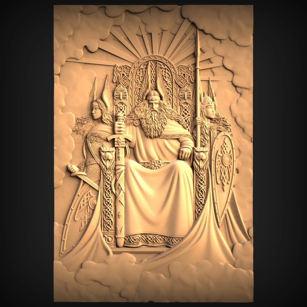 Рельефная модель STL 3D для маршрутизатора с ЧПУ принтер Artcam Aspire Bas Relief формат