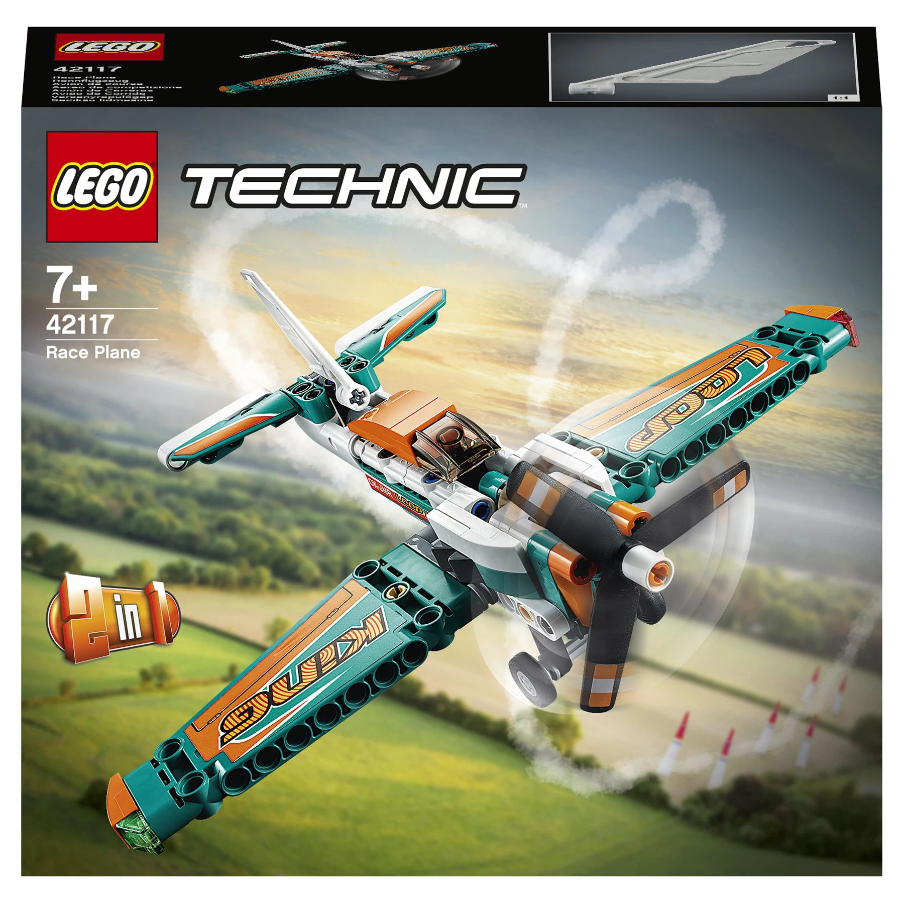 Конструктор LEGO Technic 42117 Гоночный самолёт |
