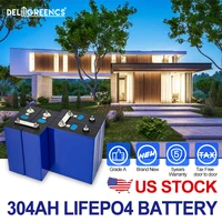 US Stock EVE304 Lifepo4 Rechargeable Battery Lifepo4 Lithium Prismatic Phosphate 12V 24V 48V Battery Pack for RV Energy Storage