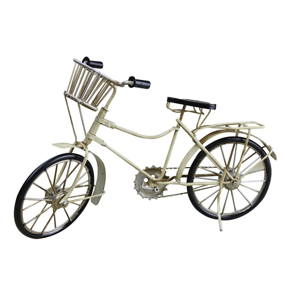 

Retro Wrought Iron Bicycle Crafts Handmade Old Ornaments Decorative Literature and Art Antique Home Decoration Souvenir Gifts