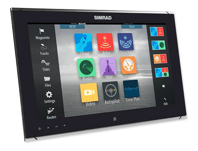 Многофункциональный дисплей Simrad MO16 T|Рыболокаторы| |