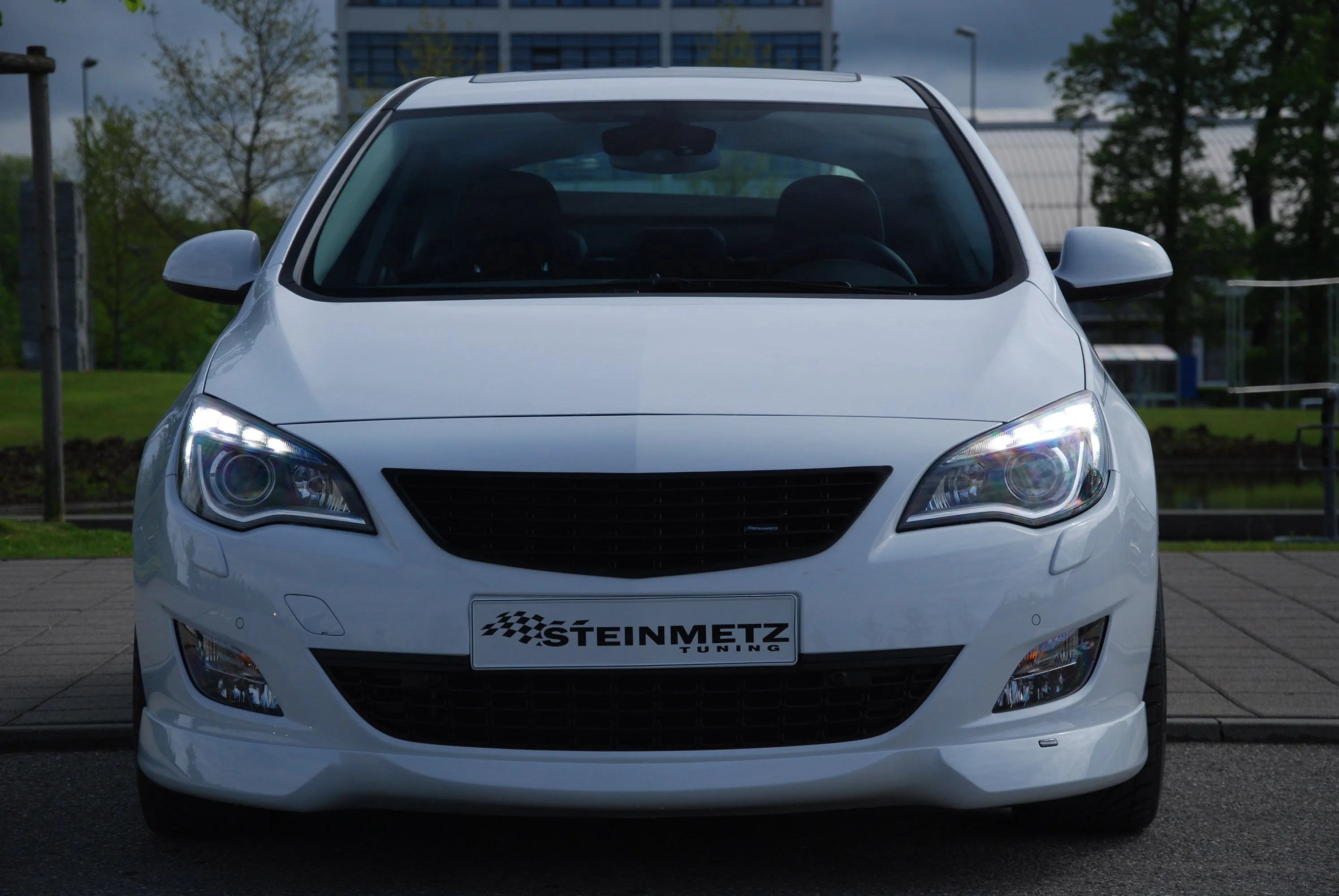 Opel Astra J Hb Ön 2009-2012 Tampon Dudak Stainmetz Style Etek Abs Plastik | Автомобили и мотоциклы