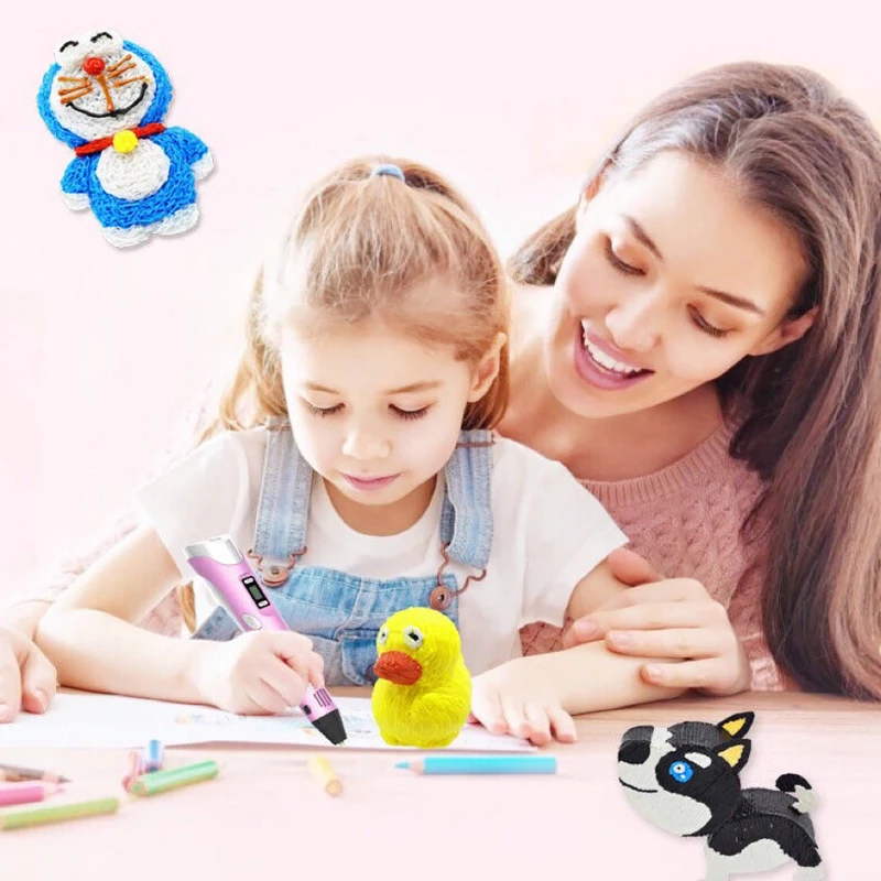 3д ручка. Ручка для детей. начинающих. 3d ручка пластик.3d набор.3D рисования с