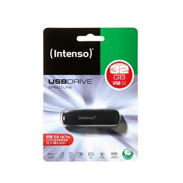 USB палка INTENSO 3533480 3 0 32 GB черный | Компьютеры и офис