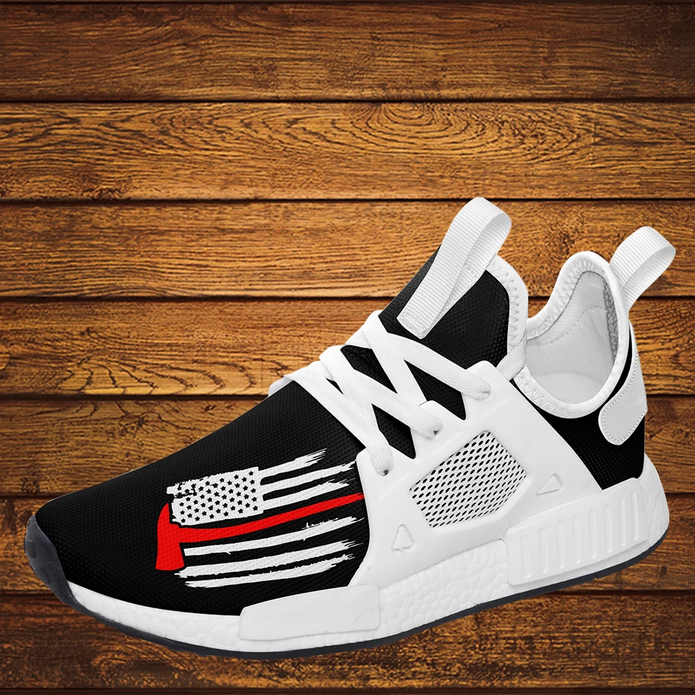 

NMD Shoes-Firefighter White ND190901072 SportShoe Men Shoe Patriot Running Shoe