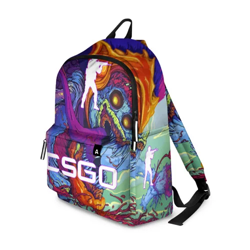 Backpack 3D CS go hyper beast | Unisex Backpacks
