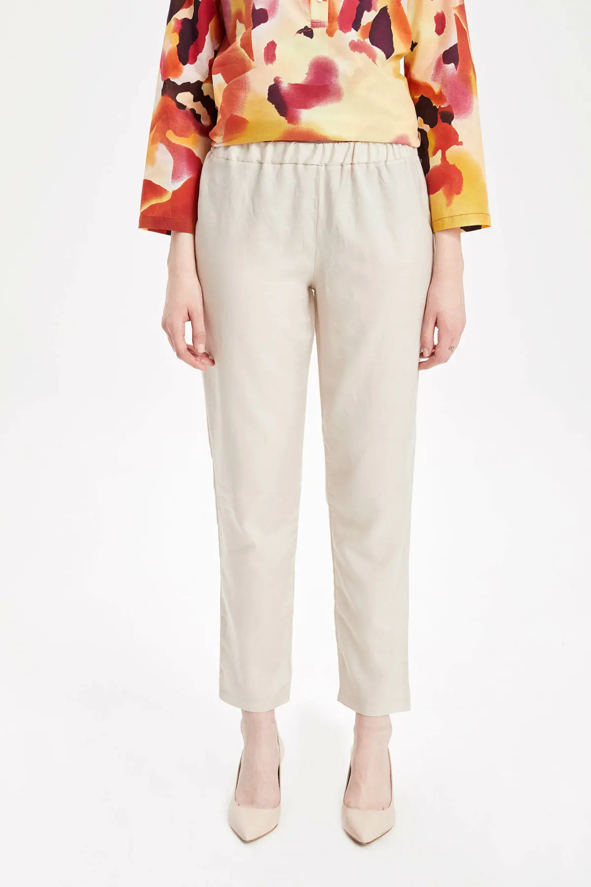 Женская тканая Trousers-K2133AZ18WN | одежда