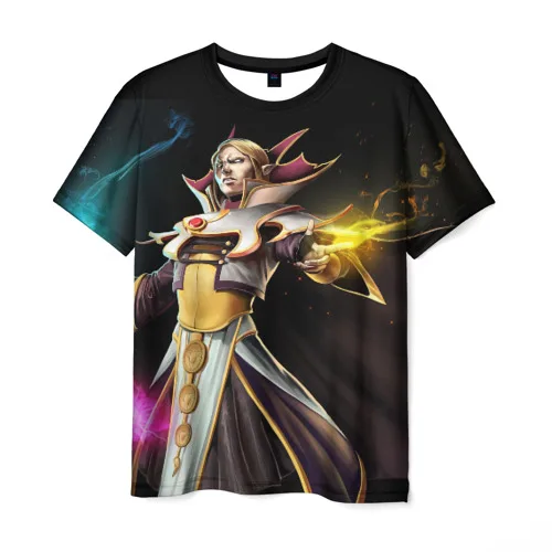 Мужская футболка 3D Invoker | одежда