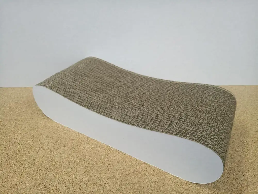 Когтеточка когтедралка лежанка картонная для кошки кота котенка большая 48х21х11