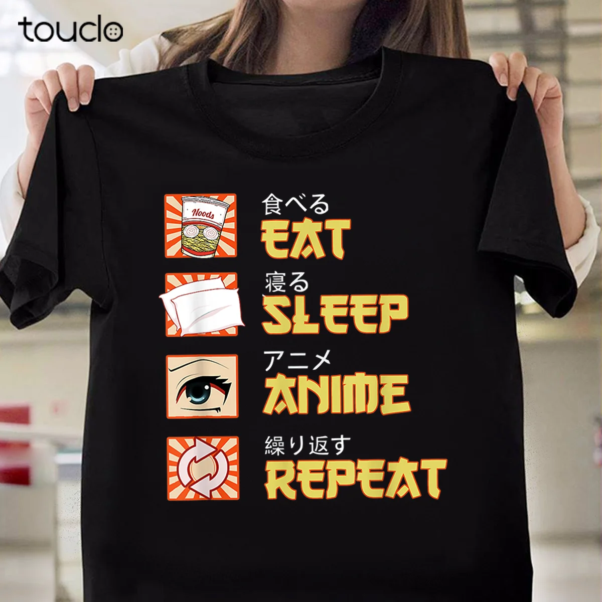 

Eat Sleep Anime Repeat Funny Japanese Anime & Manga Gift Unisex T-Shirt
