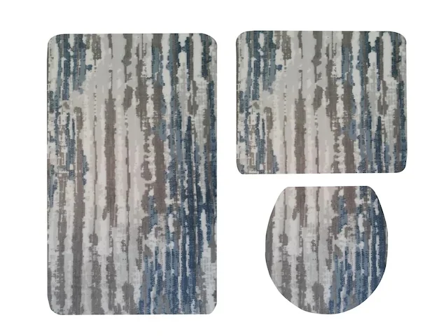 

BEST HOME ELAGANCE PCS SET BATHROOM TOILET SEAT MAT KIT 431213226
