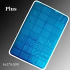 1 лист голова животногогеометрическийцветочныйфотографический рисунок из нержавеющей стали 5,71*3,74 дюйма