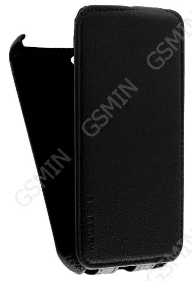 Кожаный чехол для Fly IQ 452 Quad Ego Vision 1 Aksberry Protective Flip Case (Черный) | Мобильные телефоны и