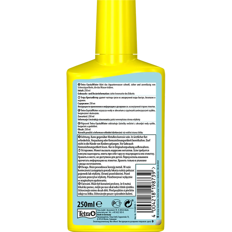 Tetra Crystal Water Purification Agent From Turbidity Filtration Oxygen Saturation Aquarium Fish Health Care Pond Sterilizer Prophylactic Seaweed