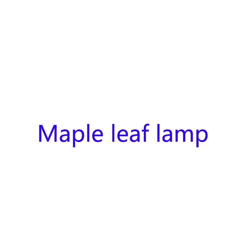 

Dropshipping VIP Link Maple leaf lamp