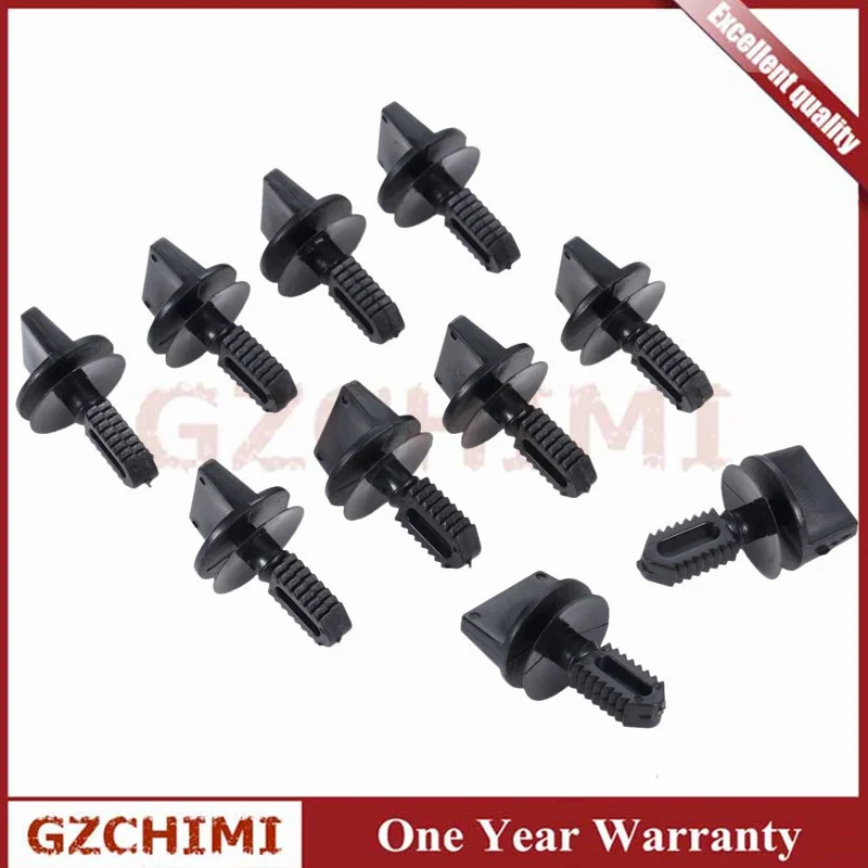 

10Pcs Plastic Dash Cover Boot Lining Trim Clips For BMW 3-Series E30 E46 E60 E36 483554 FCP-0281x00010 51471923983 51471945266