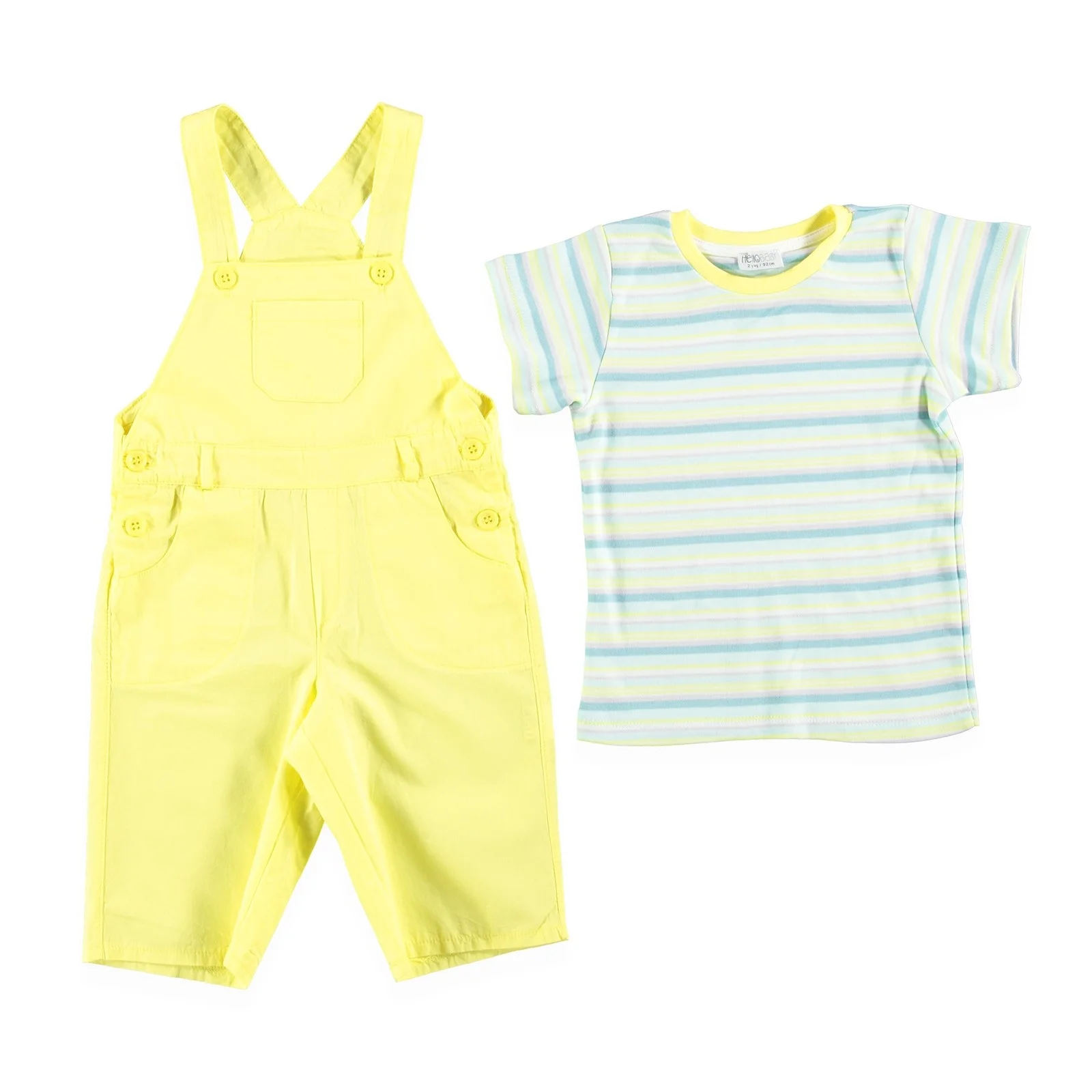 Ebebek HelloBaby/комбинезон с монстрами для маленьких мальчиков футболка комплект из 2
