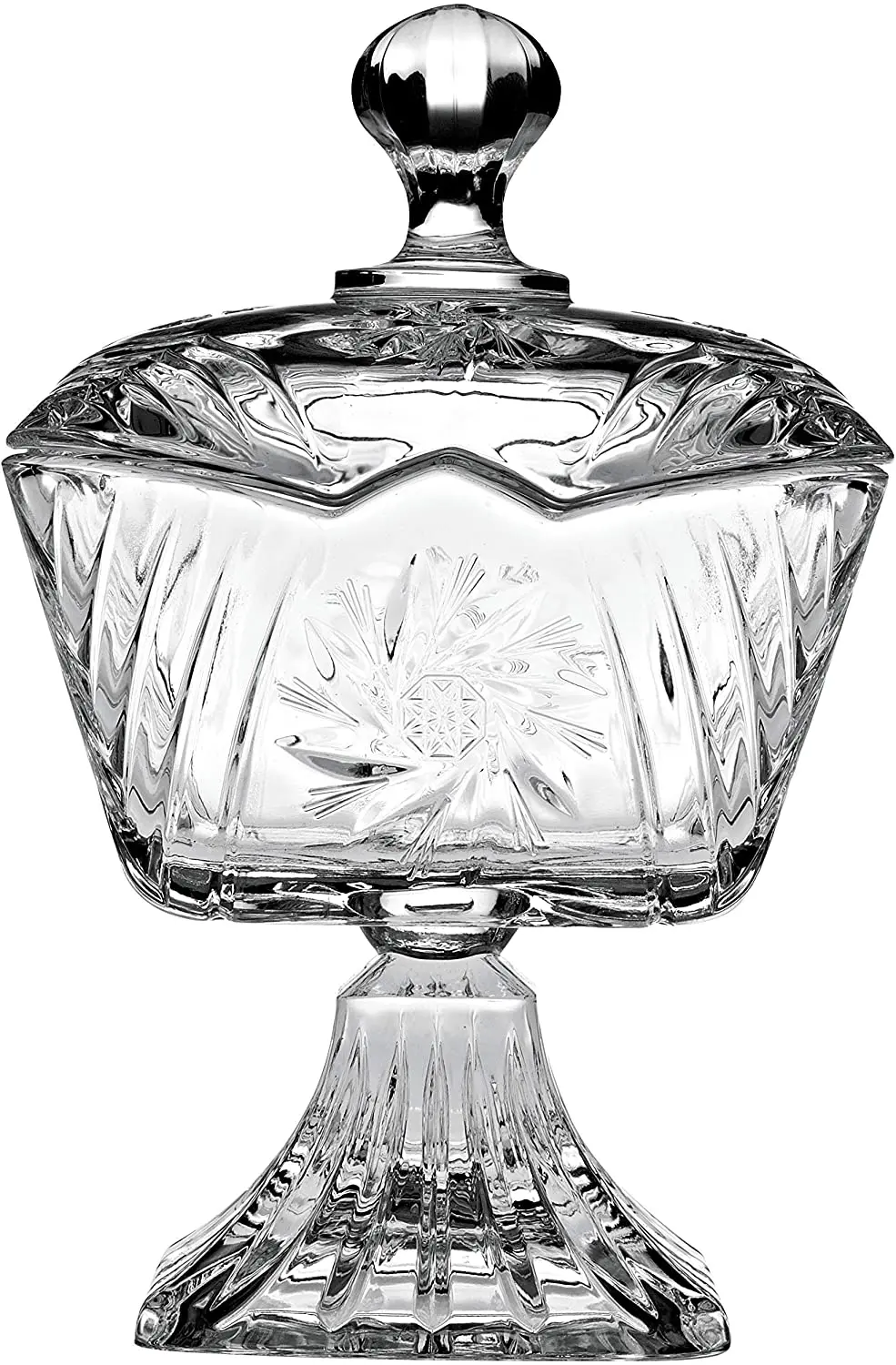 Стеклянная Чаша для сахара коробка конфет органайзер с кристаллами хранения