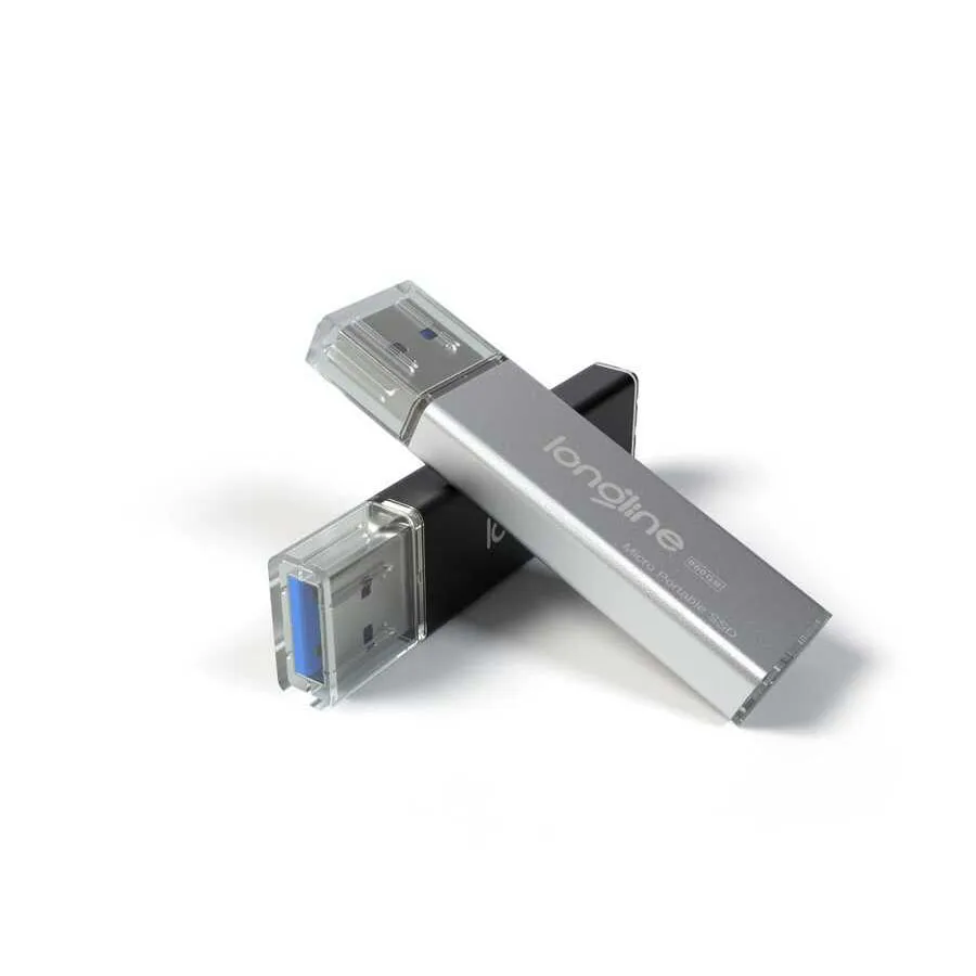 Портативный SSD-накопитель LONGLINE 120 / 128 240 256 480 512 960 1024 ГБ 550 Мб/500 МБ скорость чтения и