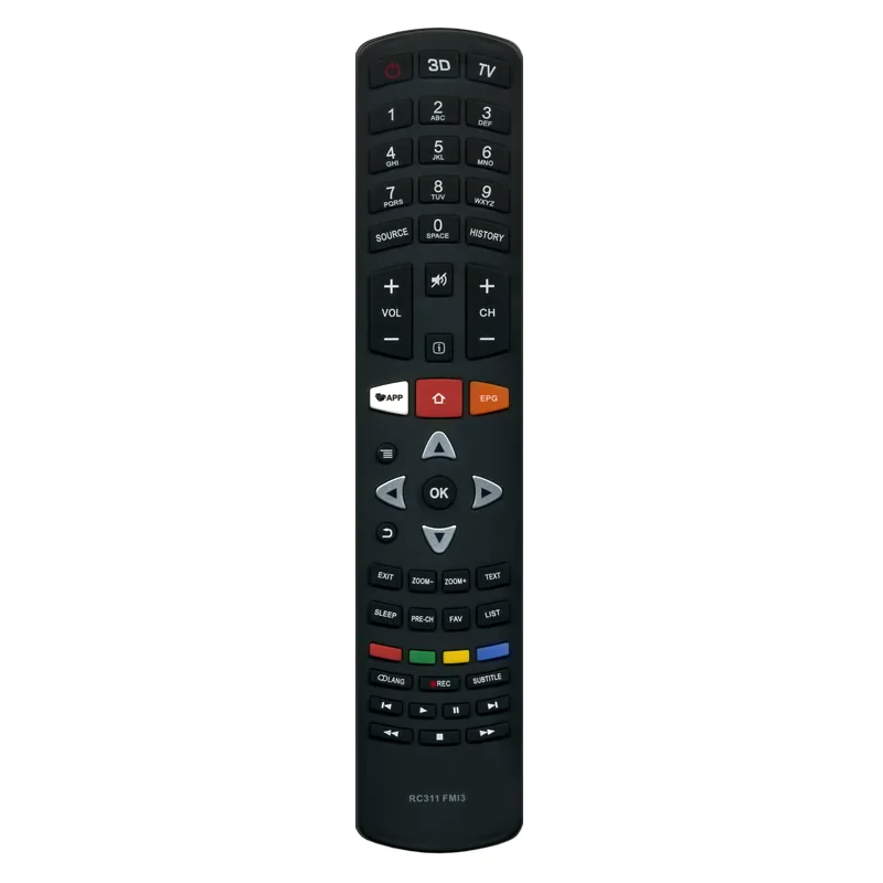 Пульт ДУ для Telefunken RC311 FMI3 FM13 LCD TV L43P1US L43P2US L48P1FS L49P2US L50C1US L50P1US L55P1US L55P2US L65P2US |