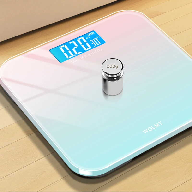 

WGLMT Rechargeable household electronic scales, accurate weighing scales, small scales