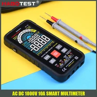 professional smart multimeter digital ht116 auto range 1000v 10a tester ohm hz capacitance rel true rms ac dc dmm multitester