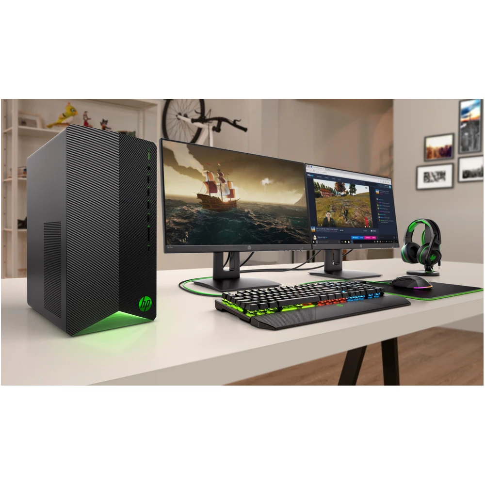 Monitor HP 23.8 &quot24x black TN led 5Ms 16:9 HDMI DisplayPort has 250cd (5zu98aa) Gaming Monitors 23.4 Inch FullHD Computer peripherals Smart