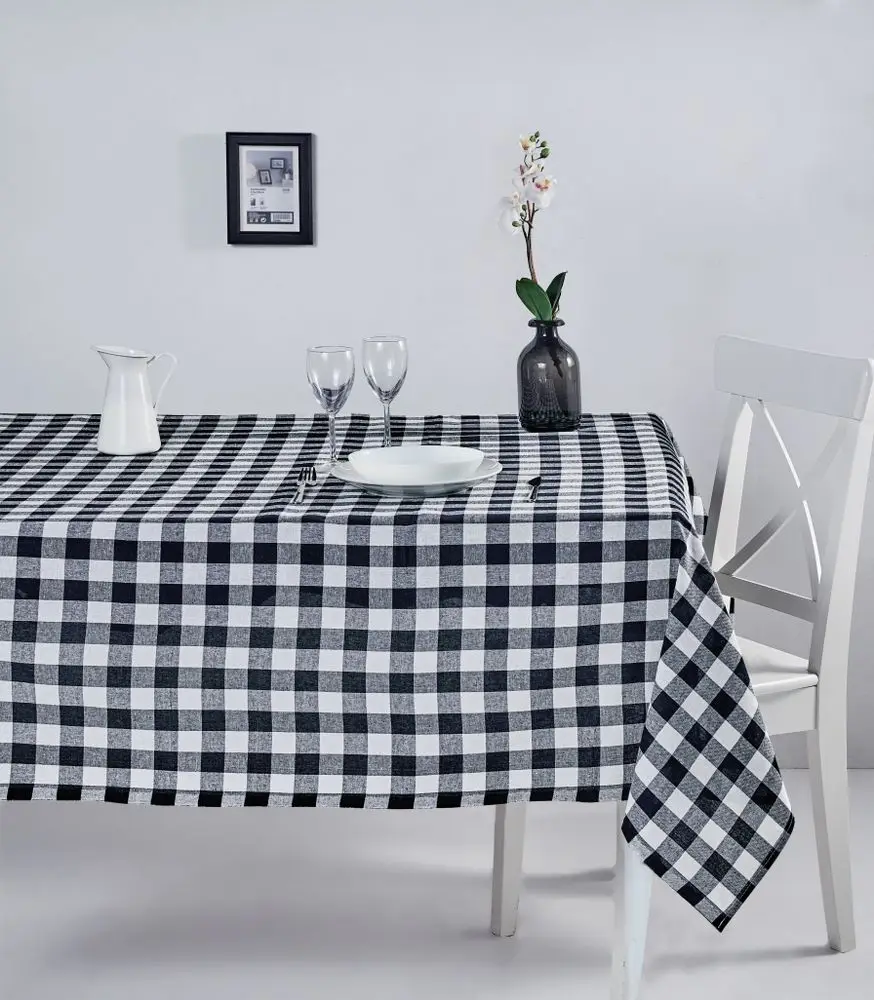 

Table Cloth Kitchen Table Decorative Rectangular Table Desk Accessories for Wedding