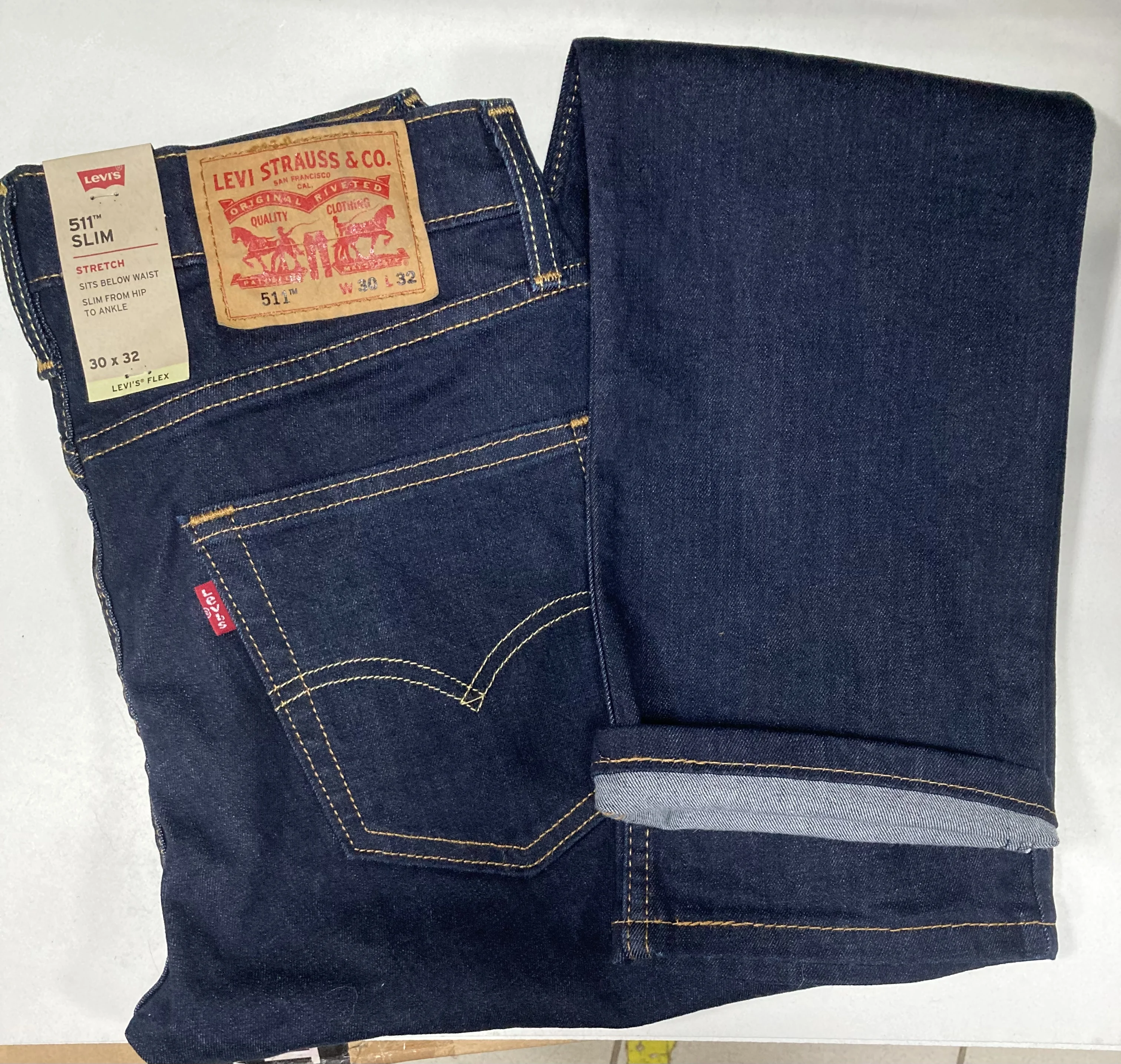 МУЖСКИЕ ДЖИНСЫ Levi's® 511 Slim Fit 045111042( НЕ ВАРЕНЫЕ) |