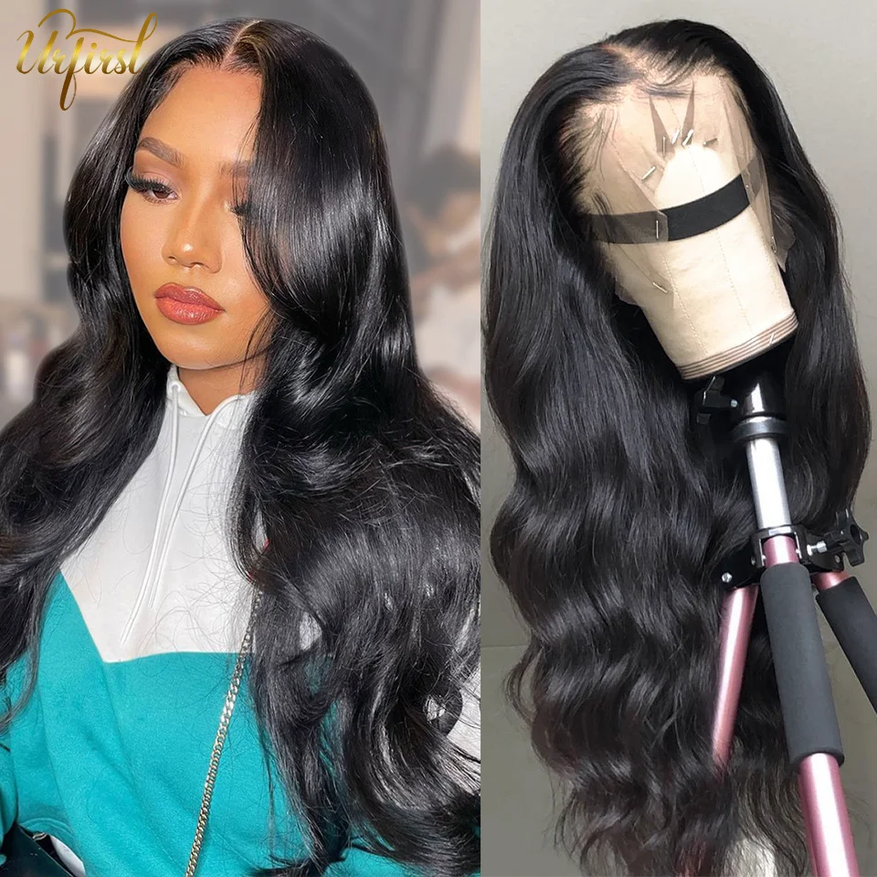 30 32inch Body Wave Lace Front Wig 13x6 HD Transparent Lace Frontal Wigs For Black Women Peruvian Remy Human Hair Lace Front Wig