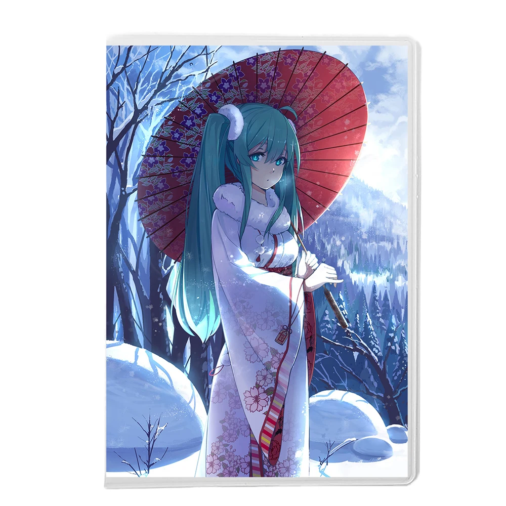 Обложка для паспорта из аниме Мику Хацунэ Вокалоид Vocaloid Hatsune Miku | Канцтовары офиса